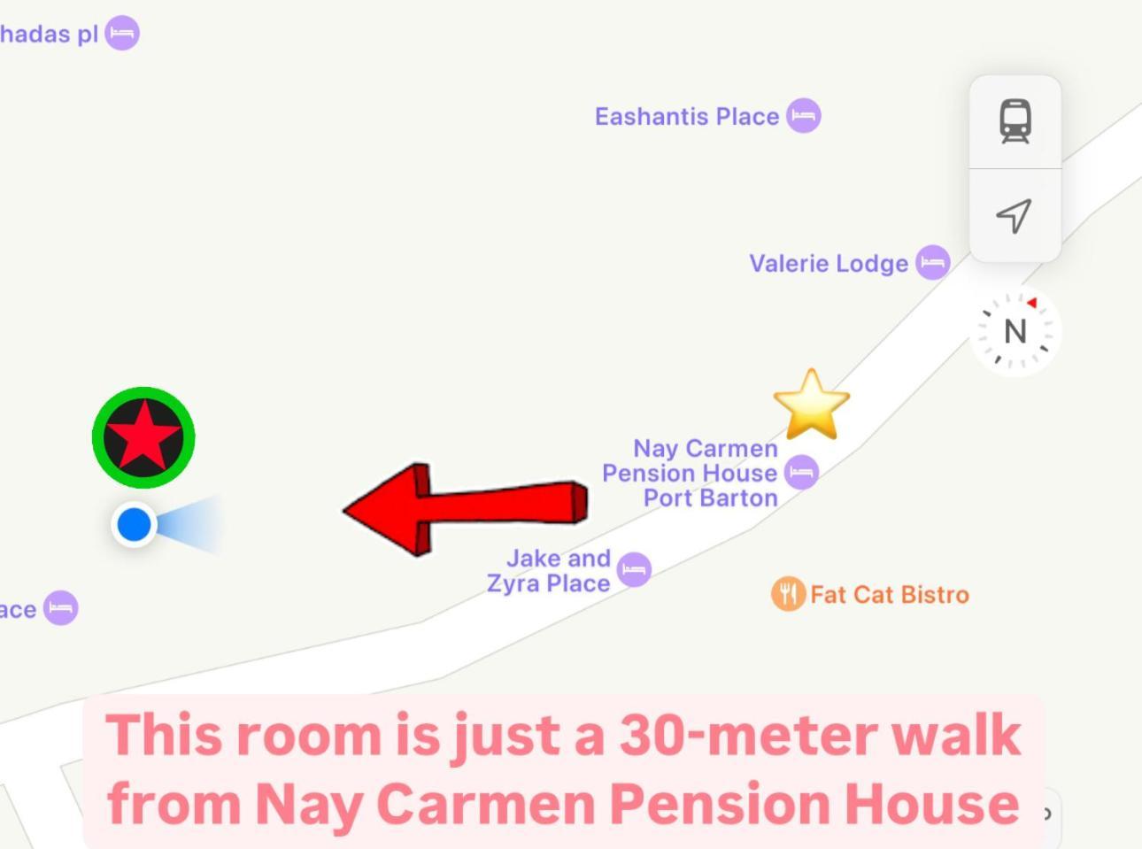 Nay Carmen Pension House Port Barton Itaytay Exteriér fotografie